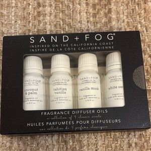 SAND + FOG Fragrance Diffuser Oils Set - White